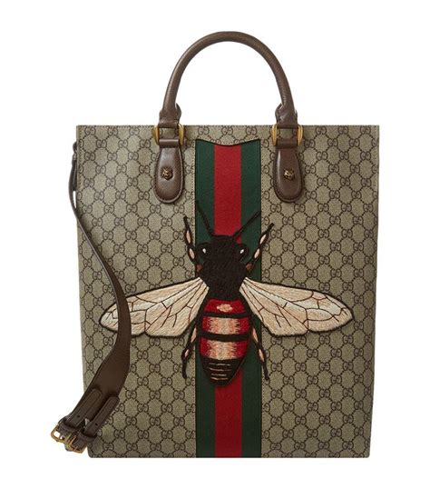 gucci pvc beach bag|gucci bag with bumble bee.